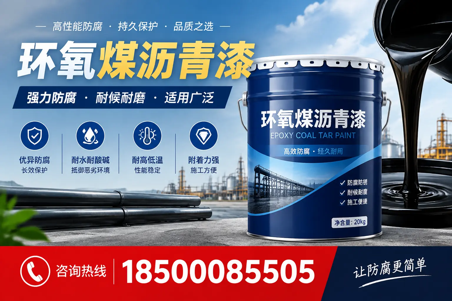 环氧煤沥青漆在不同气候条件下的表现分析,台州适用性